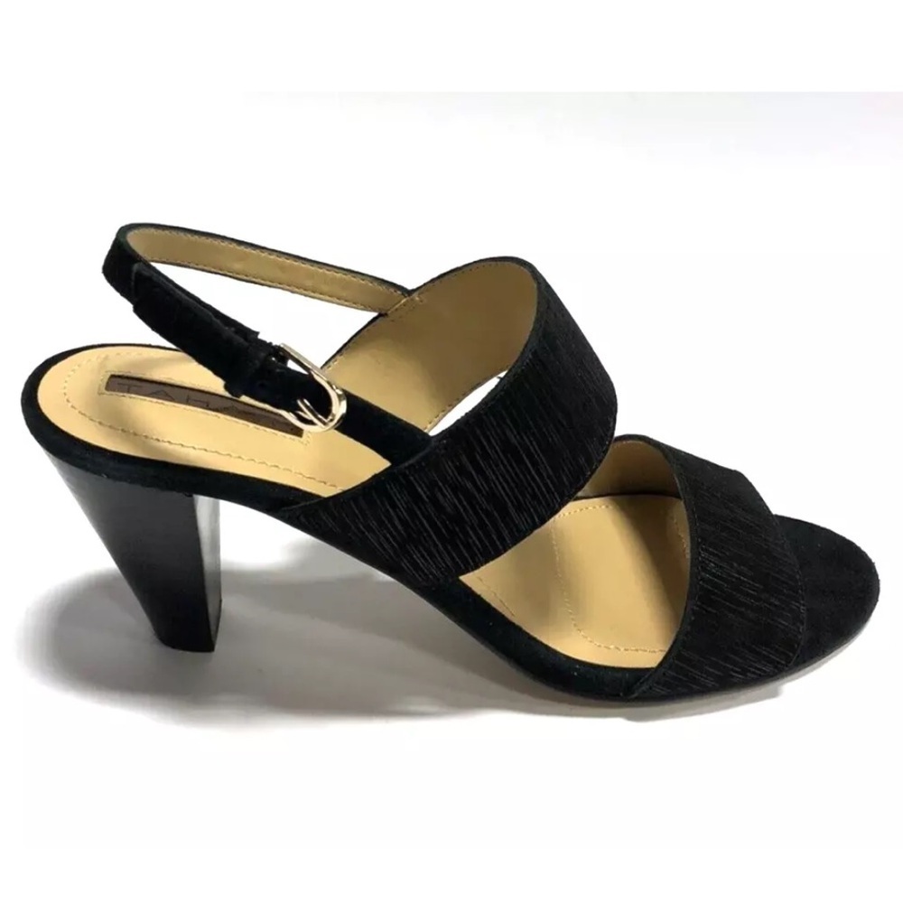 Tahari Women’s Easy Slingback Heeled Sandals Black, Size 8.5 M.